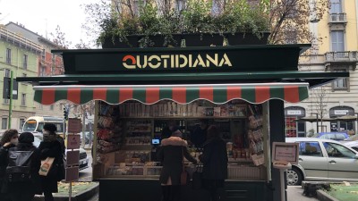 Quotidiana è la nuova edicola di Milano che si apre al quartiere cover