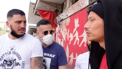 Camminare per Roma con Simone Cicalone tra quartieri, crimine, pugilato e il popolo cover