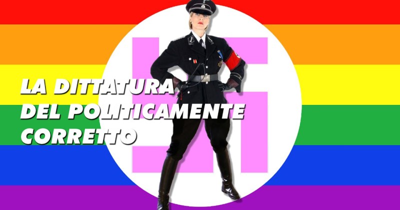 Il politicamente corretto: un falso mito creato dalla destra per attaccare la sinistra cover